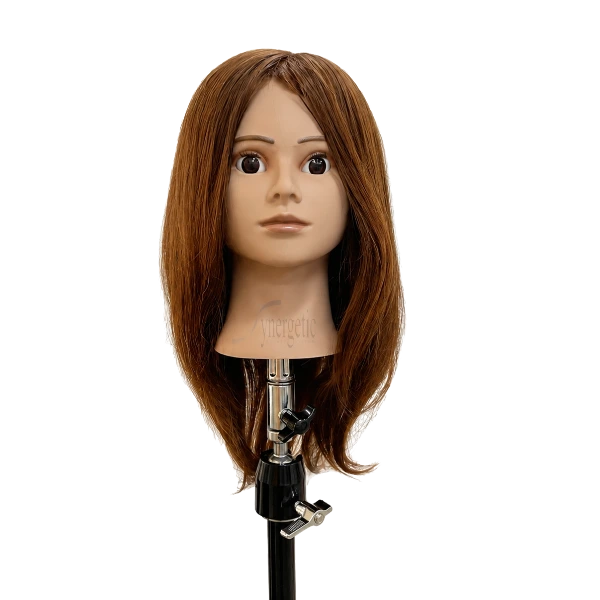 Hair Mannequin Head 18 Brown