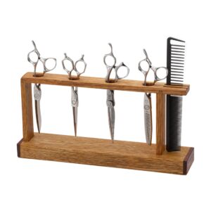 Scissors Wood Stand 4pcs