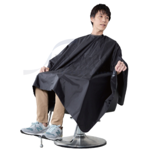 Wide Hairdye Cape Black