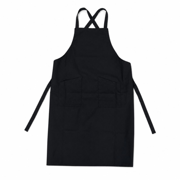 Apron/Cross Back Black - Image 2