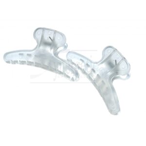 Butterfly Clips Japan Clear - 5 pieces