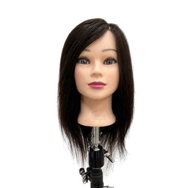 Hair Mannequin Head 16 Black